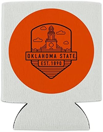 Оклахома Државниот Универзитет Значка Може Ладилник-Пиење Ракав Гушкач Склопувачки Изолатор-Држач За Изолација На Пијалоци