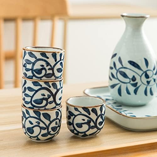 Cabilock гроздобер чаши чај керамички јапонски рачно поставени рачно насликани чаши чај саки чаша керамика традиционална керамичка чаша декоративно пиење чај за пиењ