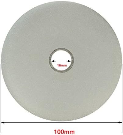 AEXIT 100мм 4-инчни абразивни тркала и дискови Грит 2500 Дијамант обложени рамни лап-тркала на дискот за мелење на површини за мелење на површини за пескарење диск