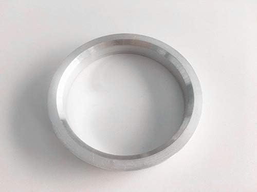 NB-Aero Aluminum Hub Centric Rings 71.12mm OD на 57.1mm ID | Hubcentric Center Ring се вклопува во центарот на возилото 57,1 mm до