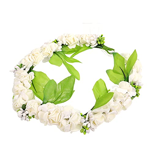1 сет на свадбениот рачен зглоб декоративен венец цветна рачка за украсување