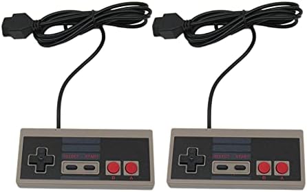 Замената за контролори за навигација се вклопува за NES-004 Nintendo NES гроздобер конзола жичен GamePD