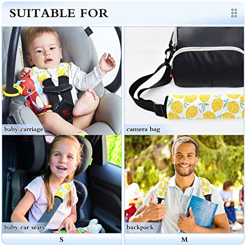 Покривки за каиш за седишта за автомобили за автомобили за бебиња 2 парчиња ленти за седишта за автомобили, перничиња за перниче за