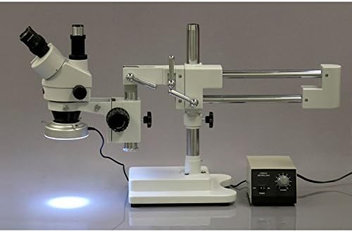 Amscope SM-4ty-80M Професионален Тринокуларен Микроскоп За Стерео Зумирање, Wh10x Окулари, 7x-90X Зголемување, 0,7 X-4,5 X Зум Цел,