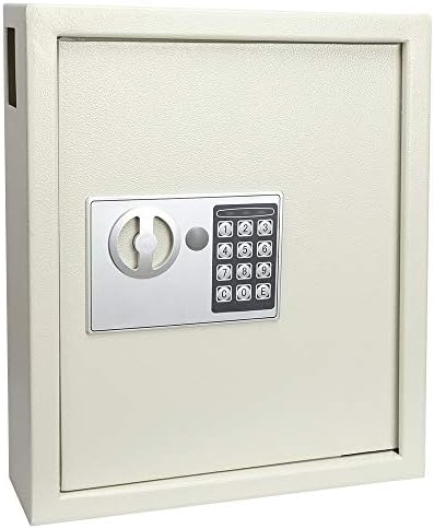 Kyodoled Electronic 40 Key Wallид на кабинетот, дигитален клуч за безбедно заклучување кутија, големо безбедносно заклучување за клуч за