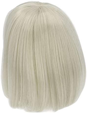 Gloglow BJD коса, издржлива лесна перика за кукли за стилизирање за сегашно зелено