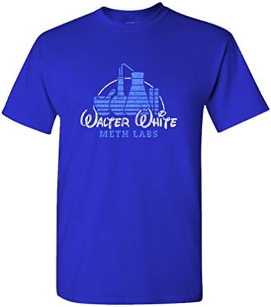 Лаборатории за мета -маичка на Гузлер - Валтер Вајт - маичка со памук за мажи