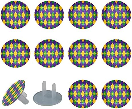 Обвивки за приклучок за излез, безбедносни капачиња за електричен заштитник спречуваат естетски Марди Грас од опасност од шок