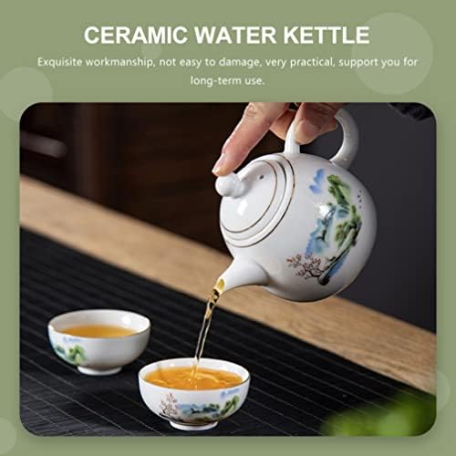Хемотон керамички чајник керамички чајник керамички тиклет чај чај чај чај чај садови порцелански чајник за чај чаша чај сад за лабава чај чајал