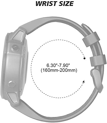 Sdutio Smart Watch Band за Garmin Fenix ​​7 7s 7x 6 6s 6x 5x 5 5s 3 3HR 935 945 Брзо издание EasyFit Silicone 20 22 26mm нараквица