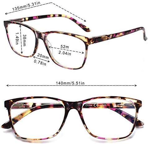 Сигван Дами Читање Очила Сина Светлина Блокирање Пролет Шарка Мода Шема Печатење Очила За Жени