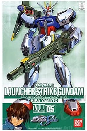 Gundam Seed 05 фрлач Штрајк Гундам скала 1/100