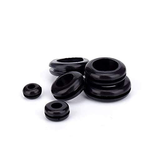Синеки 20 парчиња дебелина гума заптивка прстен запечатување на масло за запечатување на заптивка за заптивка за заштита на жица кабел