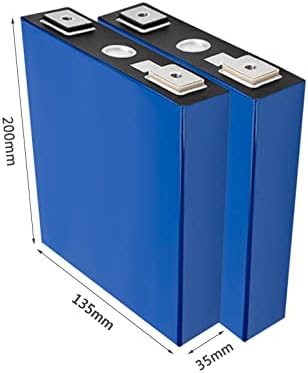 ZGFF 8 Парчиња Пакет Длабок Циклус Литиум Железо Фосфат Батерија, 3.2 V 100ah Батерија За Складирање На Енергија, Погоден За Резервен