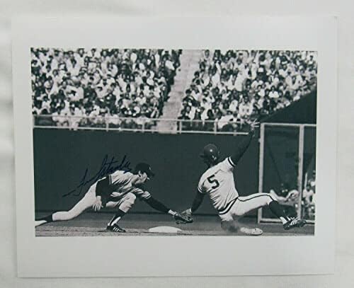 Фред Стенли потпиша автоматски автограм 8x10 Фото I - Автограмирани фотографии од MLB