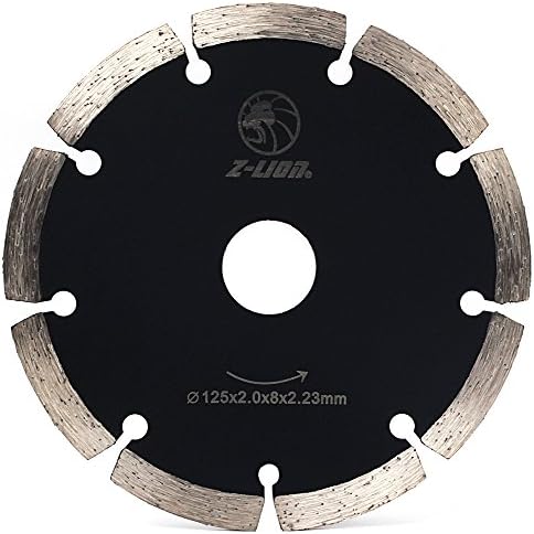 Z-lion diamond saw Blades 5 инчен дијамантски сечење диск за сечење метал од мермер бетонски бетонски метал