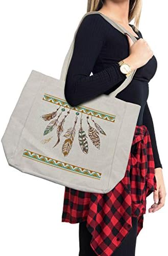 Торба за шопинг на Амбесон Хипи, графичка на источна старо хипи мистицизам, печатење на слика, еко-пријателска торба за еднократна употреба