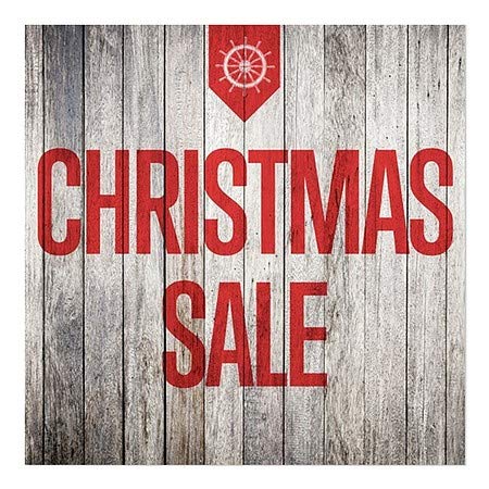 CGSignLab | Божиќна продажба -наутичко дрво Влечење на прозорецот | 24 x24