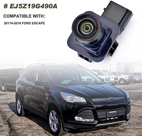 Резервна камера за задниот преглед компатибилен со Ford Escape 2014 2014 Асистент за паркирање Камерата Заменете го# GJ5T19G490AD GJ5T-19G490-AB EJ5Z-199G490-A