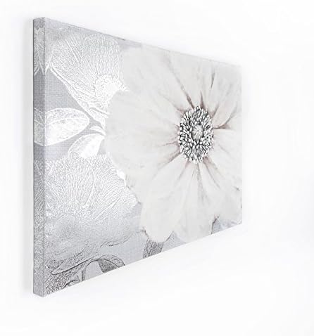 Graham & Brown Harrogate Grey Bloom Wallид уметност, 23 на 31-инчи