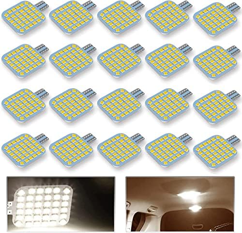 Xishwon 40PCS T10 921 922 912 194 RV внатрешни сијалички LED светилки Природно бело 4000K-4500K