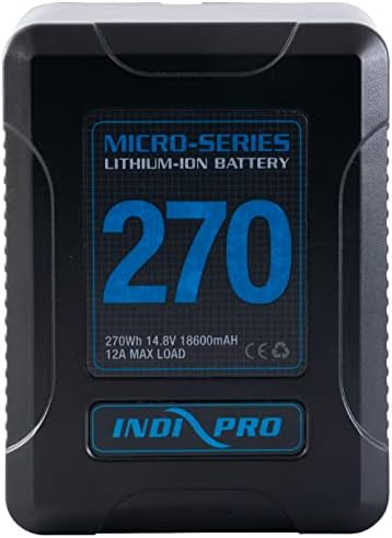 Индипро микро-серија 270WH 14.8V злато монтирање на батеријата за јон | Максимална 12А континуирана ждрепка | Единечен излез од