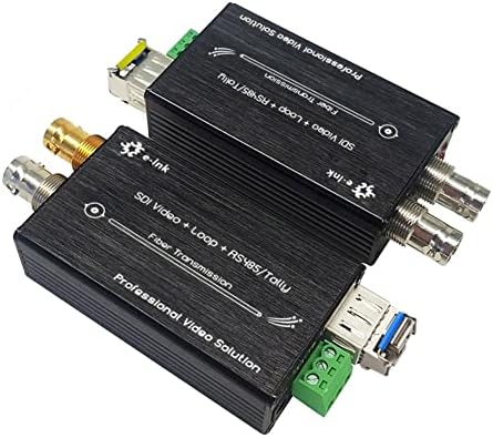 Mini 3G SDI Fiber Extender 1080P 3G-SDI над конвертор на влакна Ниво на емитување SDI Video Fiber Optic Converter Вклучува SFP