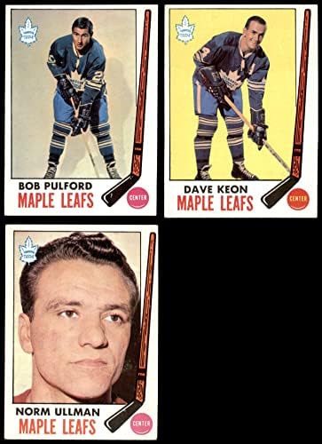 1969-70 Topps Topps Toronto Maple Leafs Team го постави Торонто јавор лисја VG/EX+ Maple Leafs