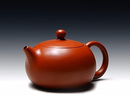 Mmllzel Рачно изработен тенџере со чај инфузер чајник Црвена глина Tetera 100ml Zhu ni порцелански антички керамички котел