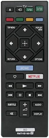 New RMT-VB100I Replace Remote fit for Sony Blu-Ray DVD Player BDP-S1500 BDP-S3500 BDP-S4500 BDP-S5500 BDP-S1500 BDP-S3500 BDP-S4500 BDP-S5500 BDP-BX350 BDP-BX550 BDP-BX150