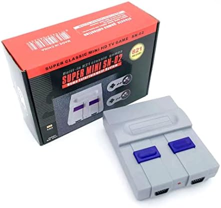 81 HD Machine Machine Super Mini 8-битна игра SNES Mini црвена и бела машина има вградени 821 игри.