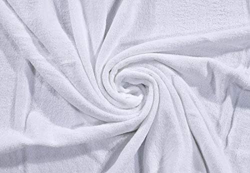 Брзо Сушење Памучна Крпа За Перење, Комплет од 12-Бело