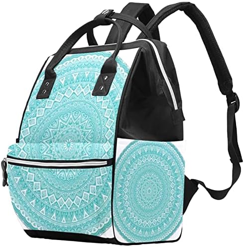 Ранец на торби за пелена VBFOFBV, NAPPY Променливите торби со повеќекратна пакет за патувања, унисекс и стилски, Етнички модел на етничка