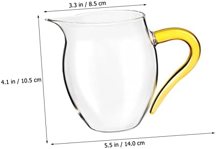 Стаклен чај за чај за чај за стаклена чај за правда, стакло домаќинство