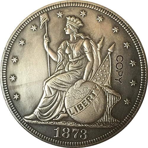 1873 Соединетите држави од 1 долар монети копија од типот 2 копирање украси за колекции подароци