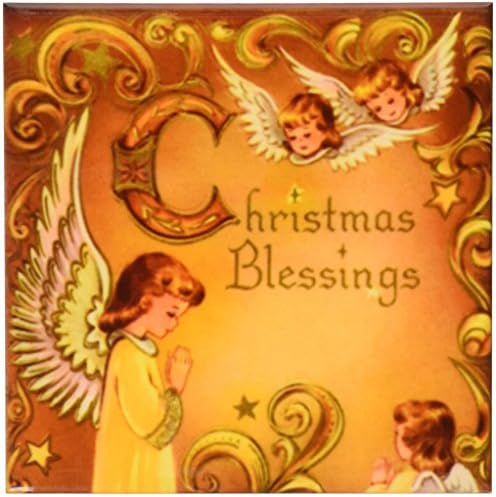 3drose cst_60795_3 Детски Ангели И Божиќни Благослови Керамички Плочки Подлоги, Во собата на 4