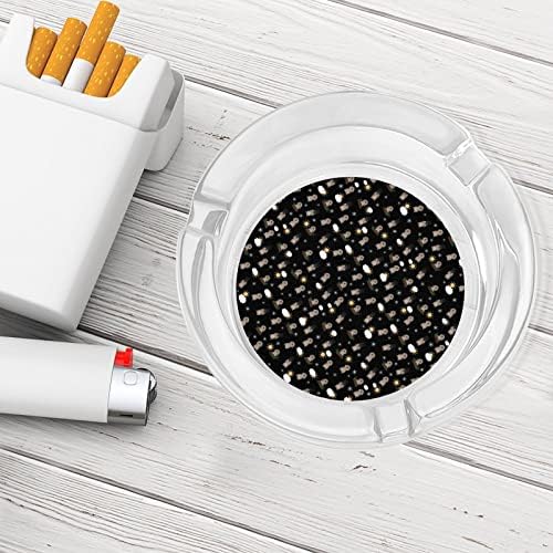 Подземниот ден шема за цигари стакло од пепелници за пушење, држач за пепел за домашна табела за хотелска маса врвна декорација