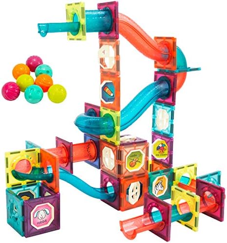 Магнетни Градежни Блокови Играчки За Деца на возраст од 4-8-12 години Со Едукативни Матични Играчки Со Топка Подароци за 5-7