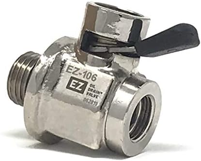 EZ-106 EZ вентил за одвод на масло со отстранлив l-форма на црево крај комбо