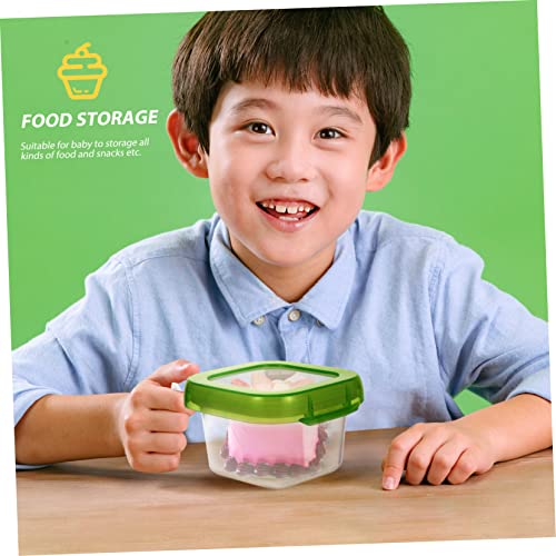 Кутии за Храна За Бебиња Кутија За Ручек Кутија За Контејнери Со Капак За Одење Контејнери Со Капаци Контејнери За Складирање Храна
