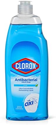 Клорокс антибактериски ултра концентрирана течна рака за миење сапун | Рачен сапун со окси | Белење без белило Антибактериски течен