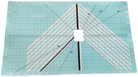 QuoneSew Free Motion Quilting Slider Mat Grid Glider за ватирање 12 x20