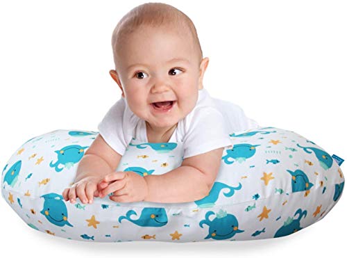 Покриена перница за медицинска сестра 2 пакет за перница за доење, ултра мека и пријатна, одлична, совршен поклон за душек за новороденчиња/басинет,