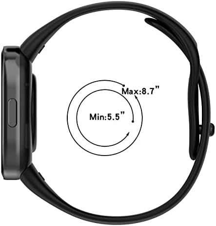 Компатибилен со Discool за Redmi Watch 3 Watch Bands, Силиконски зглоб Брзо издание за замена на опсег за замена на паметни додатоци за часовници Smart Watch