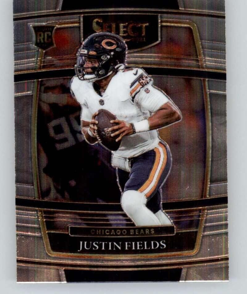 2021 Panini Изберете #50 Justin Fields Concource RC Chicago Bears Football Trading Card
