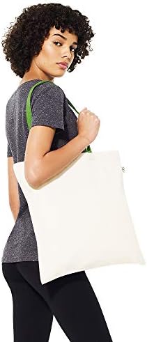 Платно торба за тота што може да се користи за преклопување торба со рачки - органски памучен премија за квалитет на памук, обичен платно