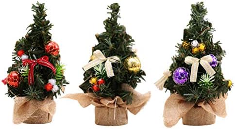 3 парчиња Украси За Дрвја Мини Новогодишни Елки Украси За Барови Домашен Декор За Забава За Прослава