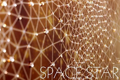 Мешана медиумска wallидна уметност „Вселенска starвезда Мешани медиумски уметнички дела | 30x48 Постави a