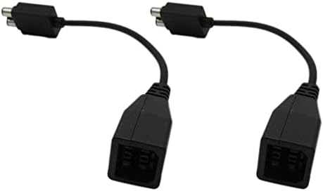 Кабел за адаптер за адаптер за конвертор на XspeedOnline Socket за Xbox 360 до Xbox One AC напојување 2 парчиња