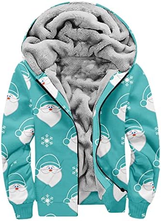 ADSSDQ Менс лесни јакни, јакна со долг ракав мажи симпатична плажа есен плус големина графичка густа јакна удобна4